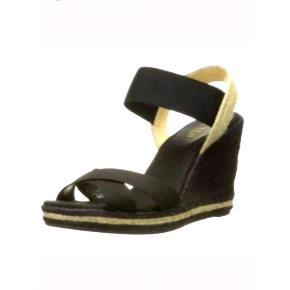 Lauren Ralph Lauren Women's Elena Espadrille Wedge Sandal Size 9